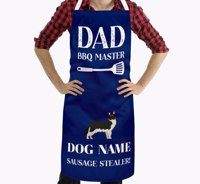 Master of the Barbecue: Personalised {breedFullName} Apron